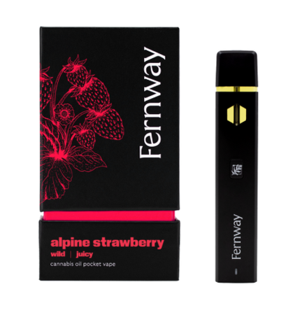 Fernway Vape Cart 2.0g Distillate Traveler -Alpine Strawberry