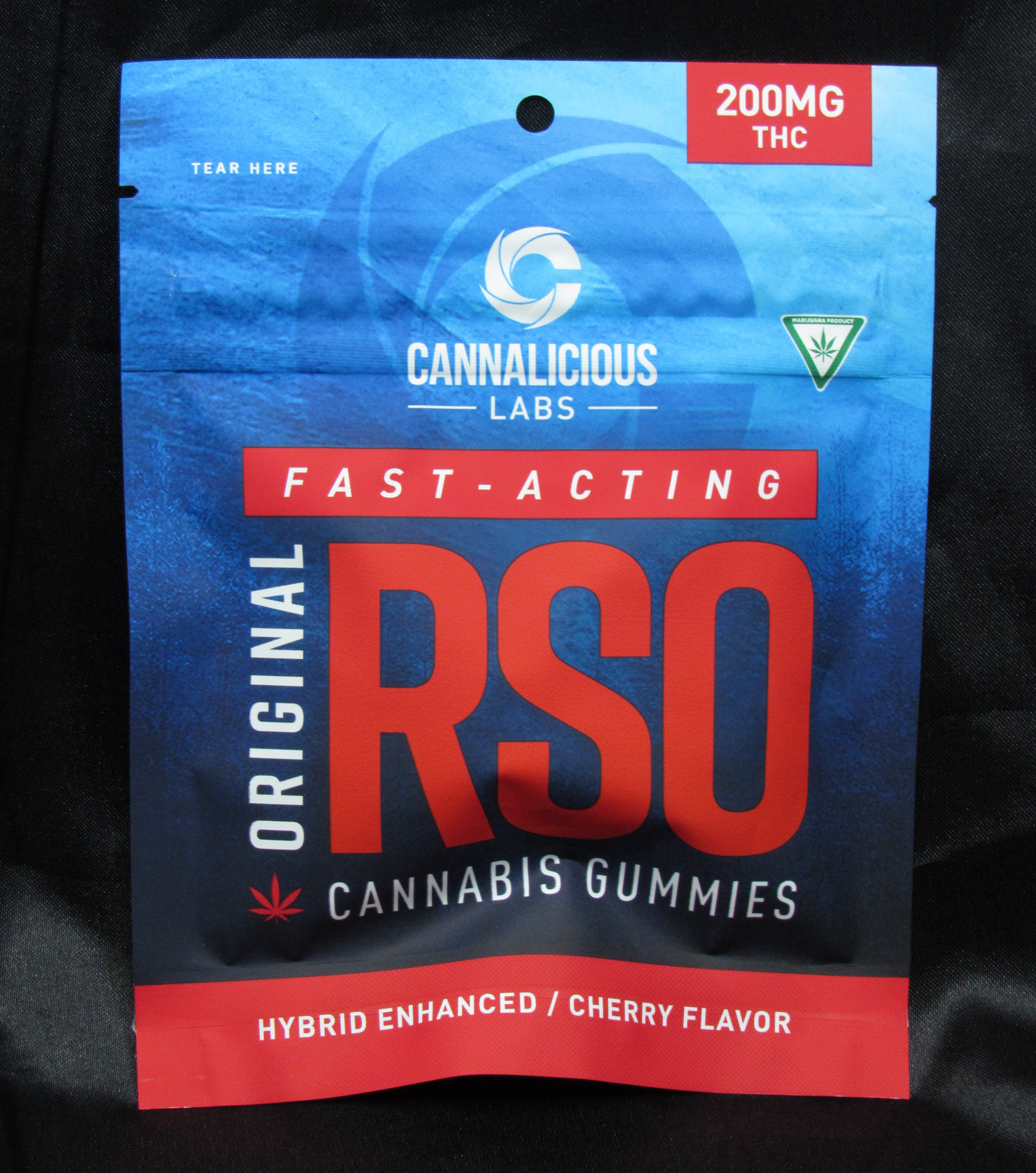 Cherry 200mg RSO Gummies | Cannalicious