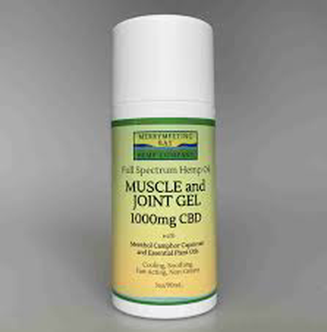 Muscle & Joint Gel - 1000mg CBD Full Spectrum Hemp Oil