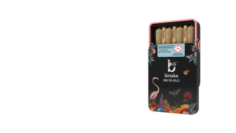 BINSKE - 3.5G GRAPE BREATH - 7PK .5G INFUSED PREROLLS