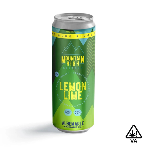 Mountain High Seltzer (2mg) - Lemon Lime