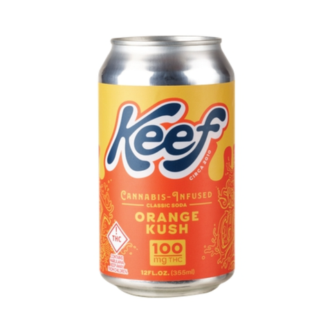 KEEF - 100mg - ORANGE KUSH INFUSED SODA