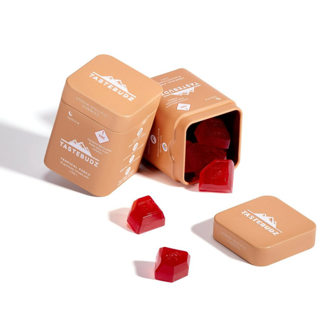 Tastebudz Rosin Gummies | Tropical Punch 100mg Rec