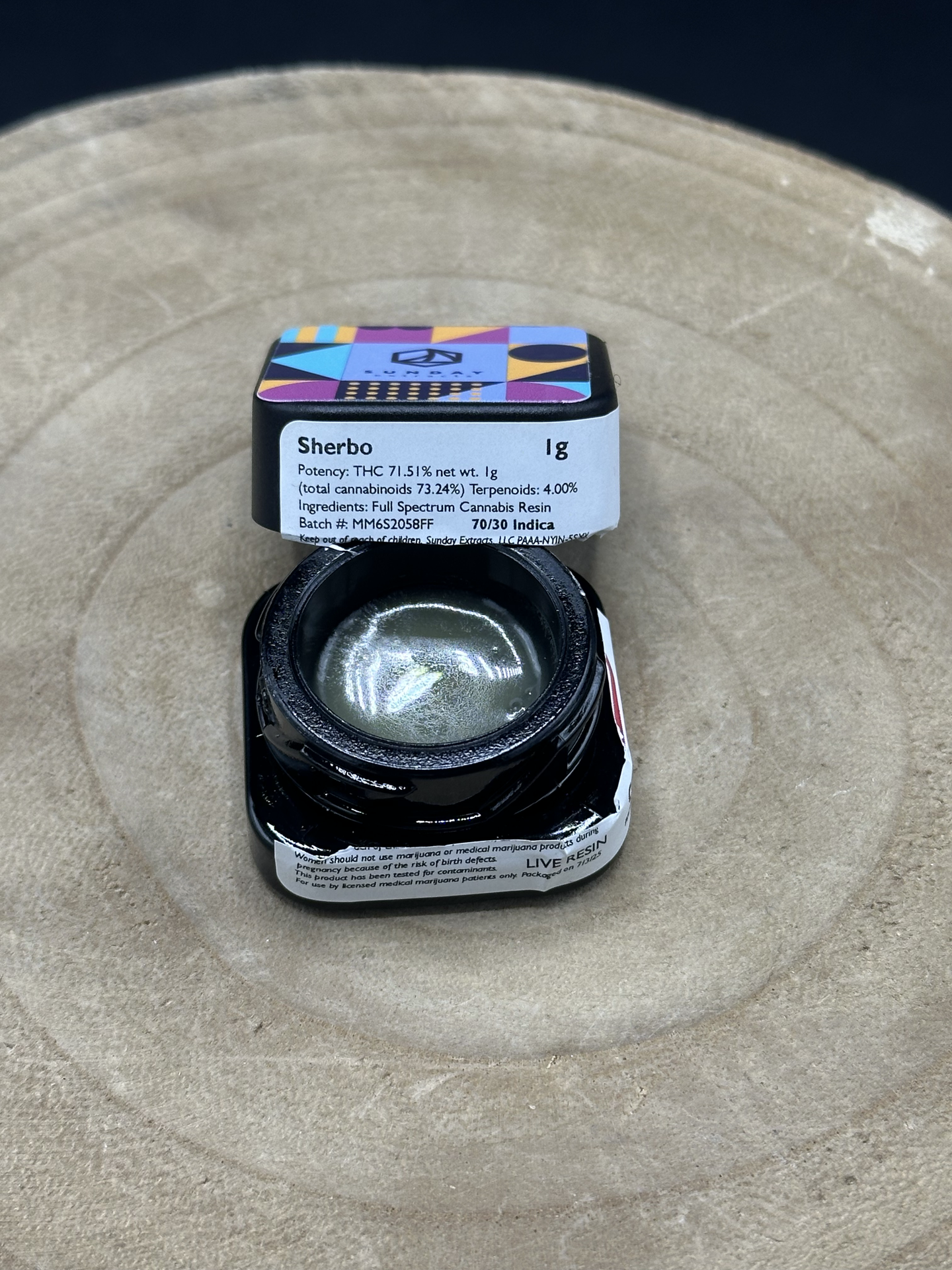 Sunday Extracts - Sherbo 1g Live Resin