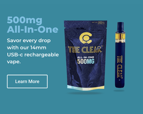The Clear -Blue Raz - 0.5G Disposable