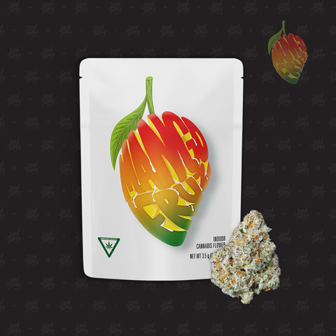 Mango Fruz 3.5g Pre-Packaged Eighth | Seed Junky 5 star rated Exotic Flower