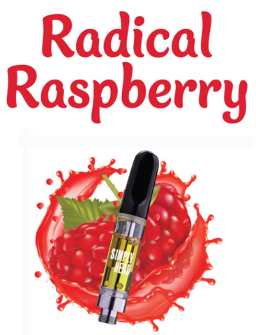 Simply Herb - Radical Raspberry - Vape Cart - 1g