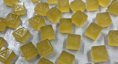 Wicked Ginger Cube Gummies 10mg/200mg Indica Chill Entourage Edibles