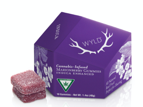 WYLD - Marionberry Gummies - 100mg - 10pk