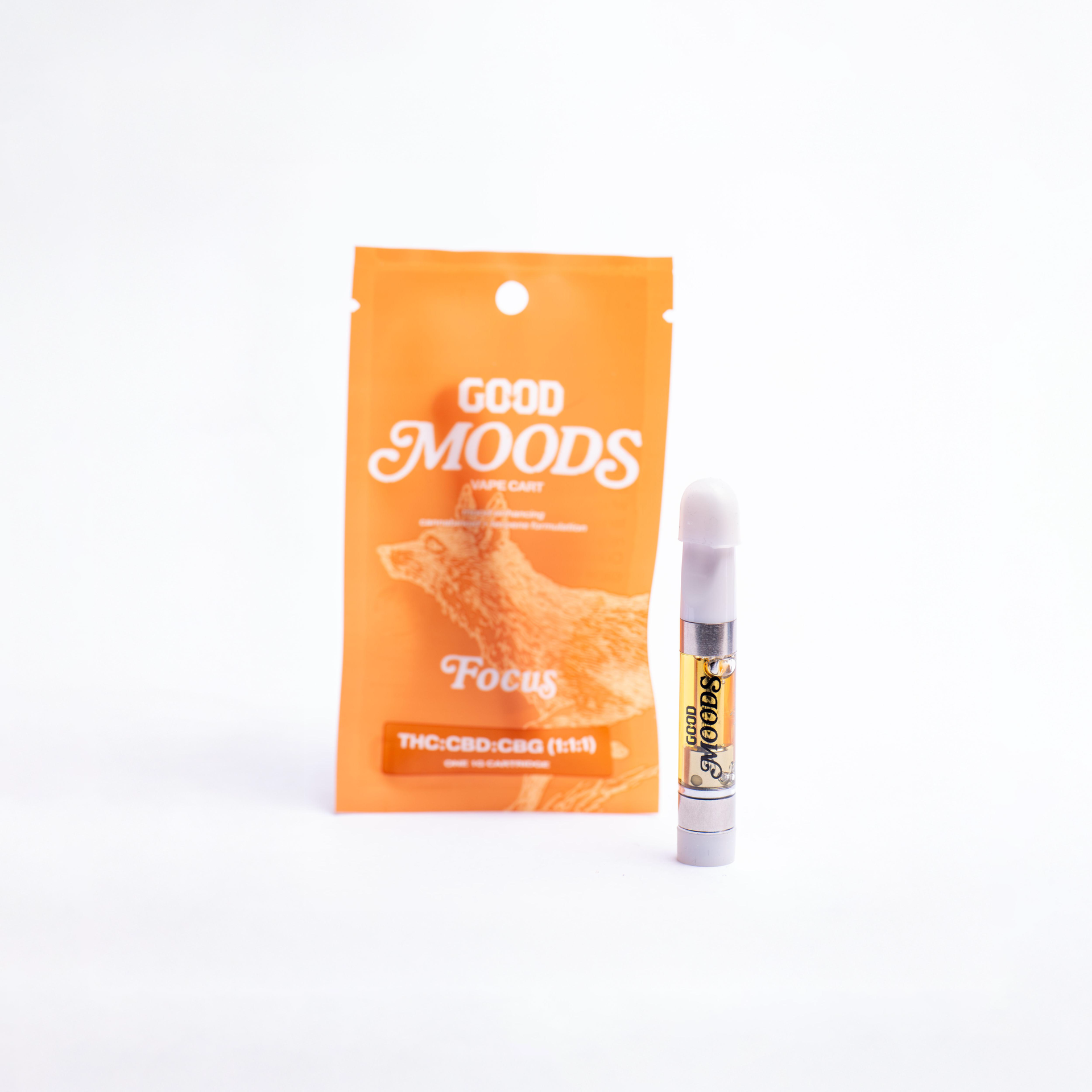 GOOD Moods | 1 Gram Vape Cartridge - - Focus