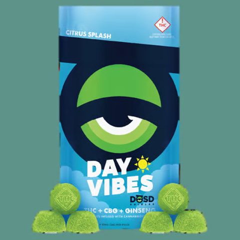 DOSD Nano Bites | Citrus Splash Day Vibes 1:1 THC:CBG 100mg Rec