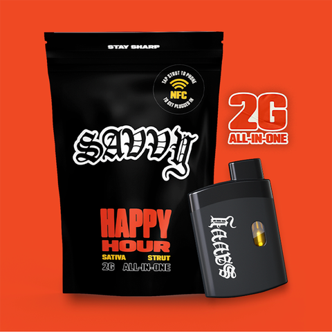 Savvy Strut AIO 2g Juicy Mango