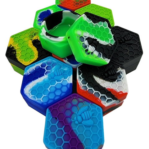 Honeycomb Hive Wax Container 26ml asst colors