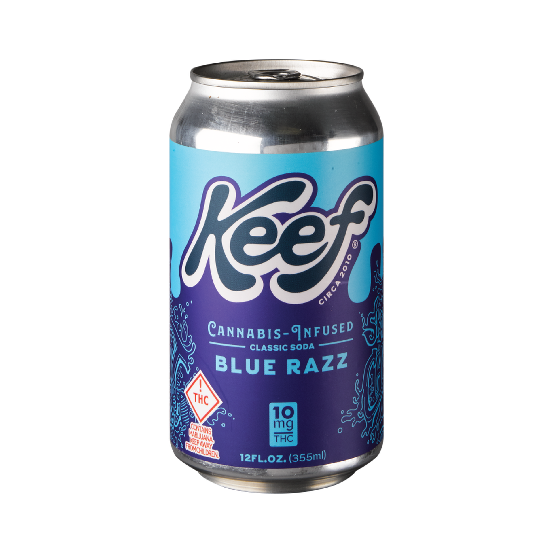 KEEF COLA - BLUE RAZZ - 10MG THC