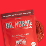 Dr. Norm's - Red Velvet 100mg MAX Cookie - SATIVA