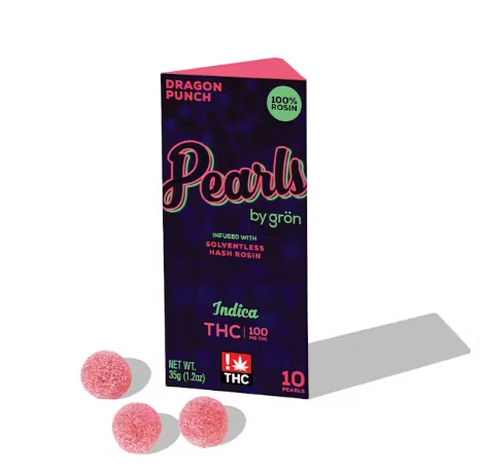 Gron Dragon Punch 100mg 10pk Rosin Gummies