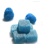 Blue Raspberry Sugared Gummies 10mg/100mg Indica Chill Entourage Edibles