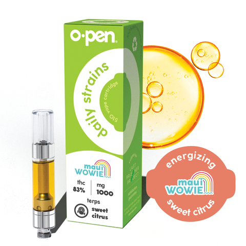 O.Pen Daily Strains Cartridge | Maui Wowie 1g Rec