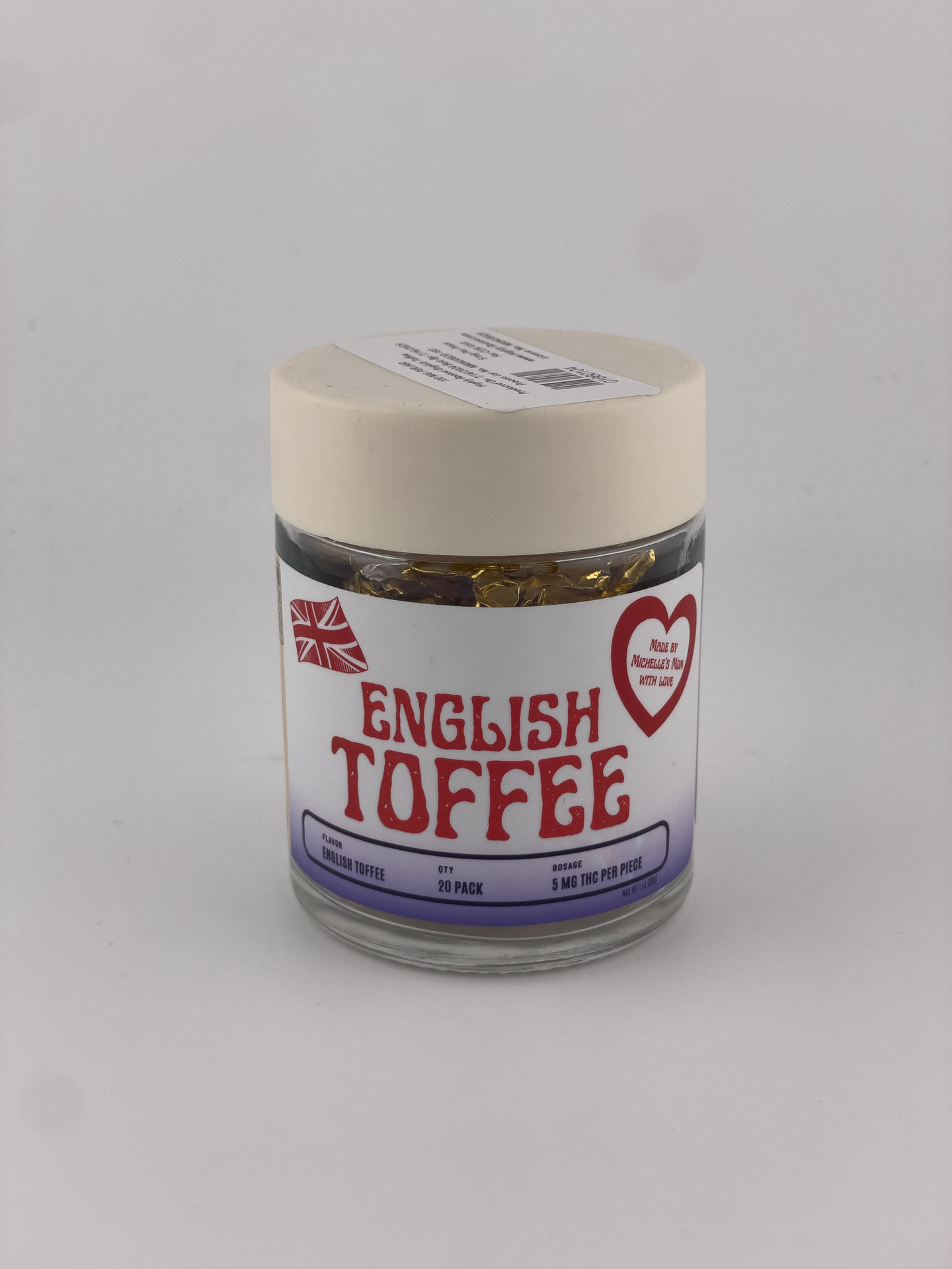 Highly Rooted Edibles - English Toffee (100mg)