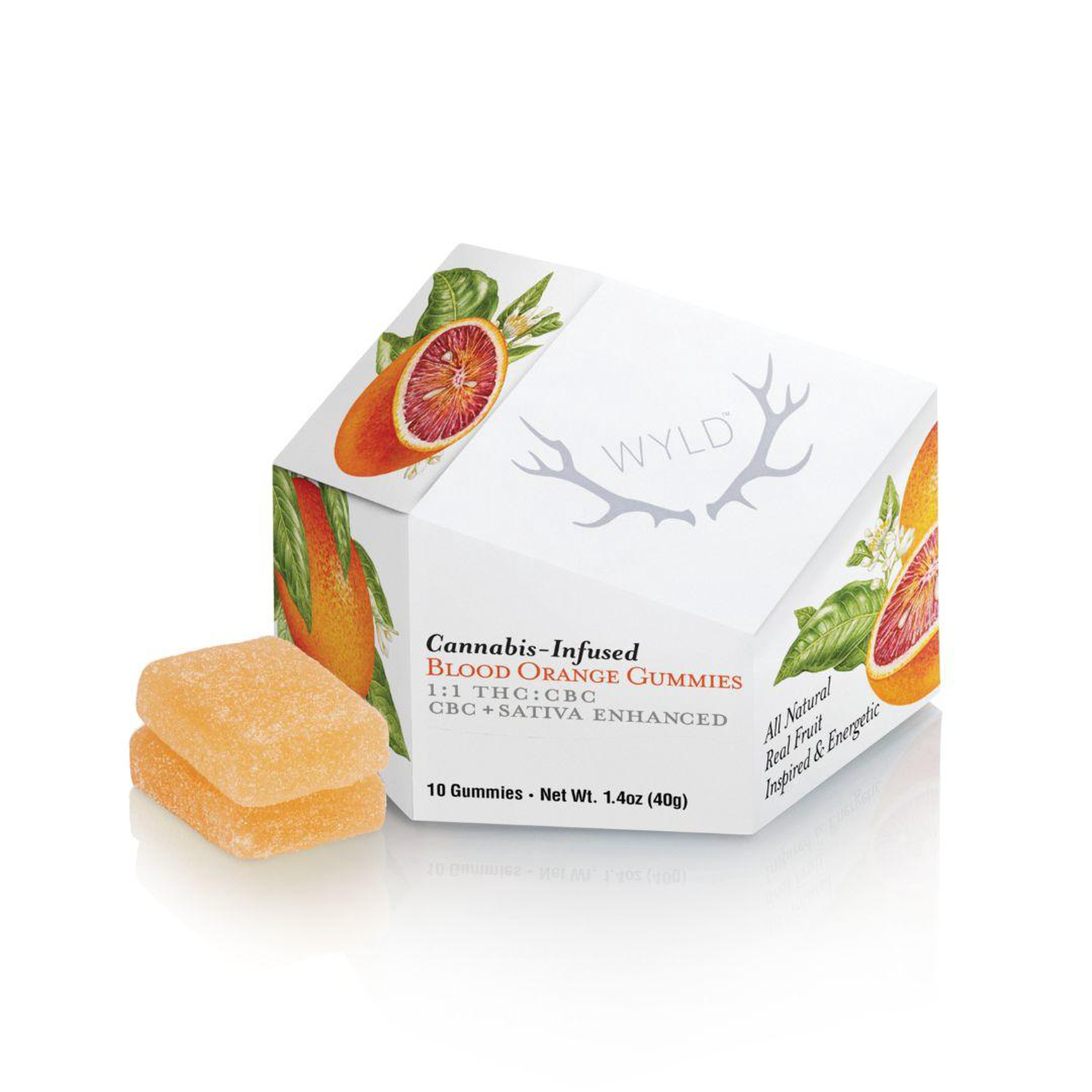 Wyld Gummies - Blood Orange CBC/ THC 1:1 