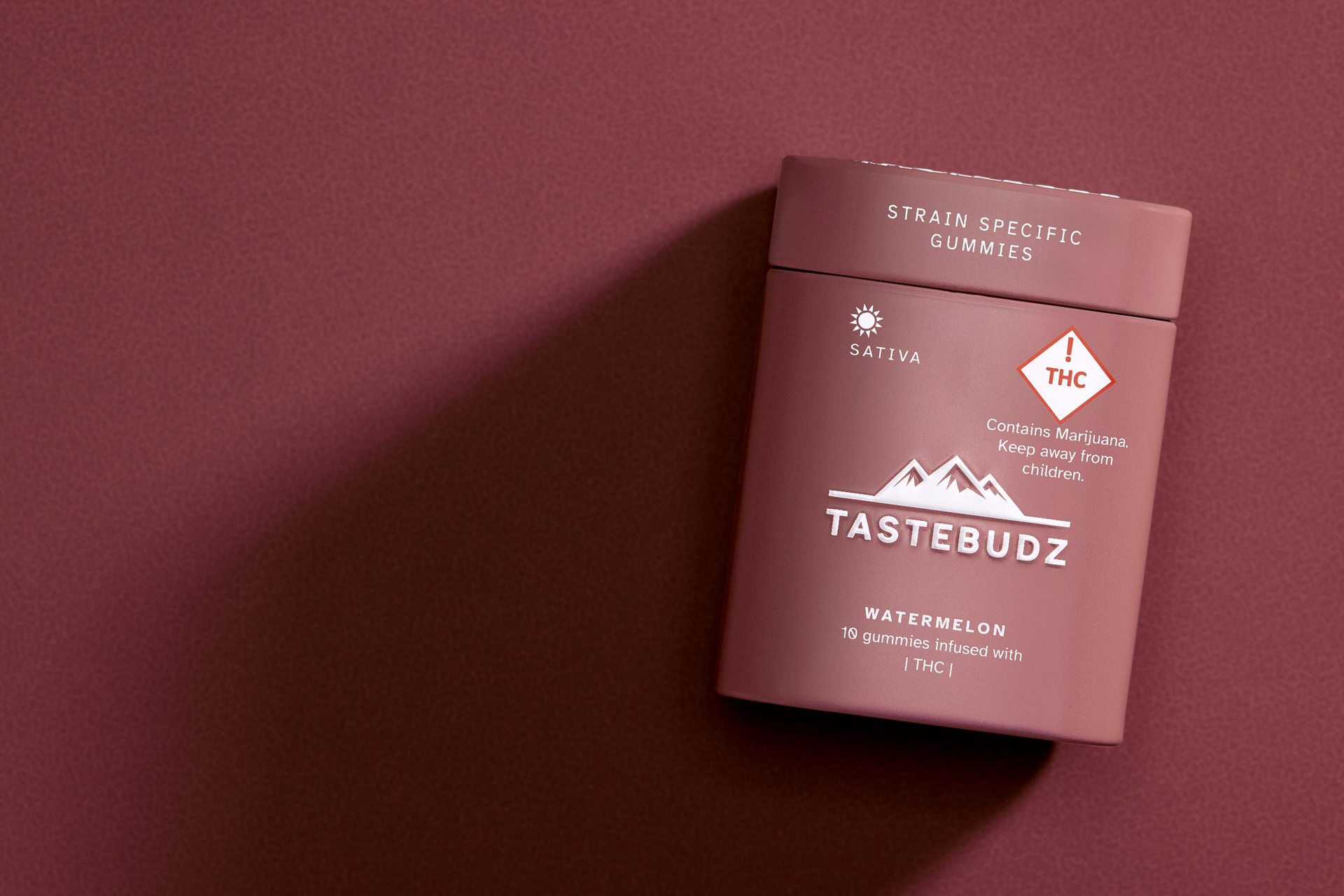 100mg Rosin Gummies | Tastebudz - | (S) Watermelon