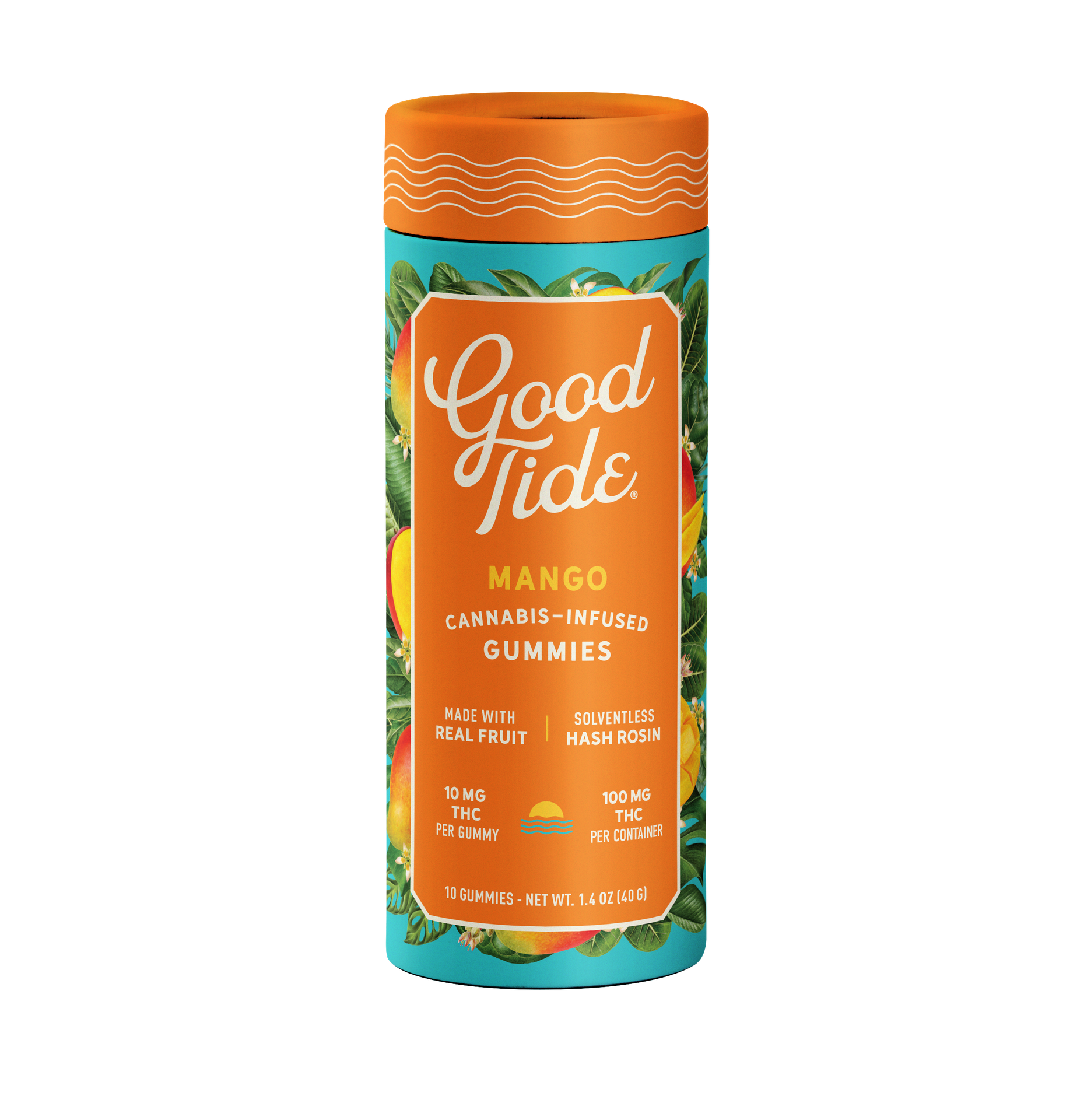 Good Tide | Rosin Gummies | - 100mg | Mango