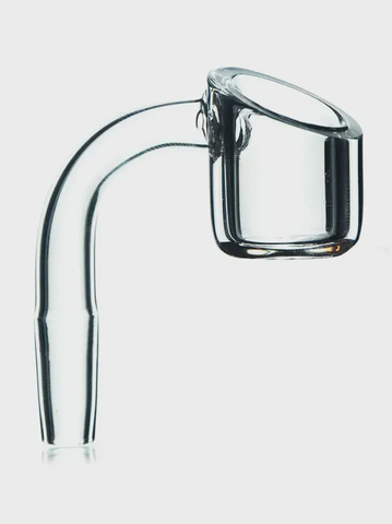 Accessory | Glass | - LB | Slanted Quartz Banger | Male | 14mm