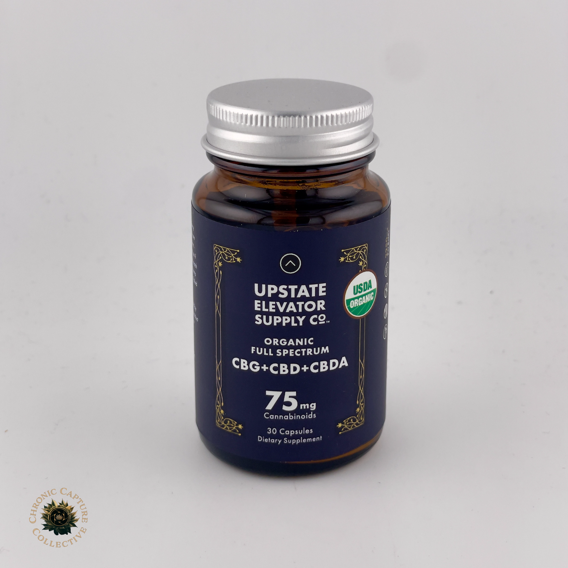 Upstate Elevator Co. - CBG & CBD & CBDA Capsule 75mg- 30ct