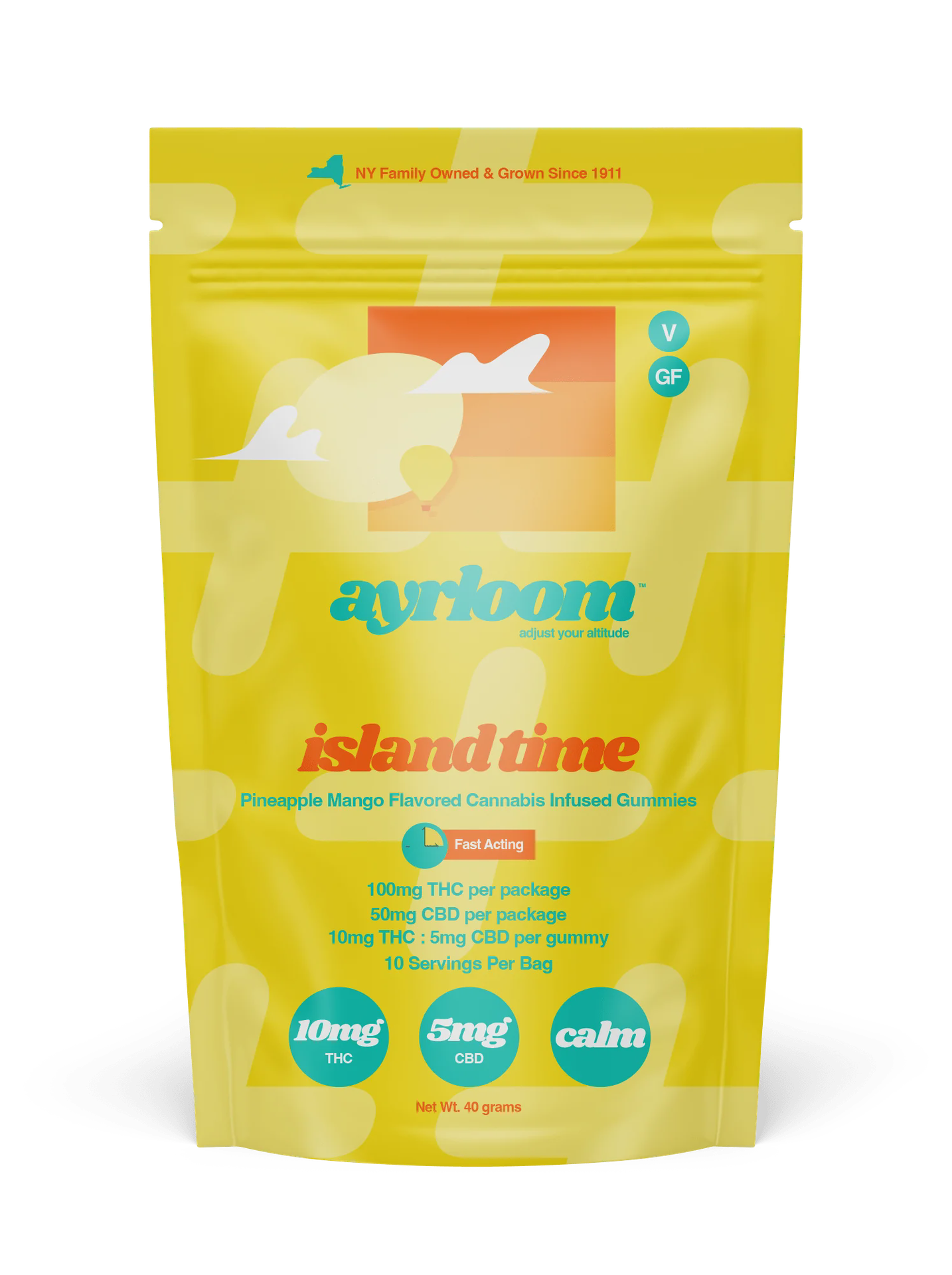 Island Time - Pineapple Mango 1:1 (THC:CBD)