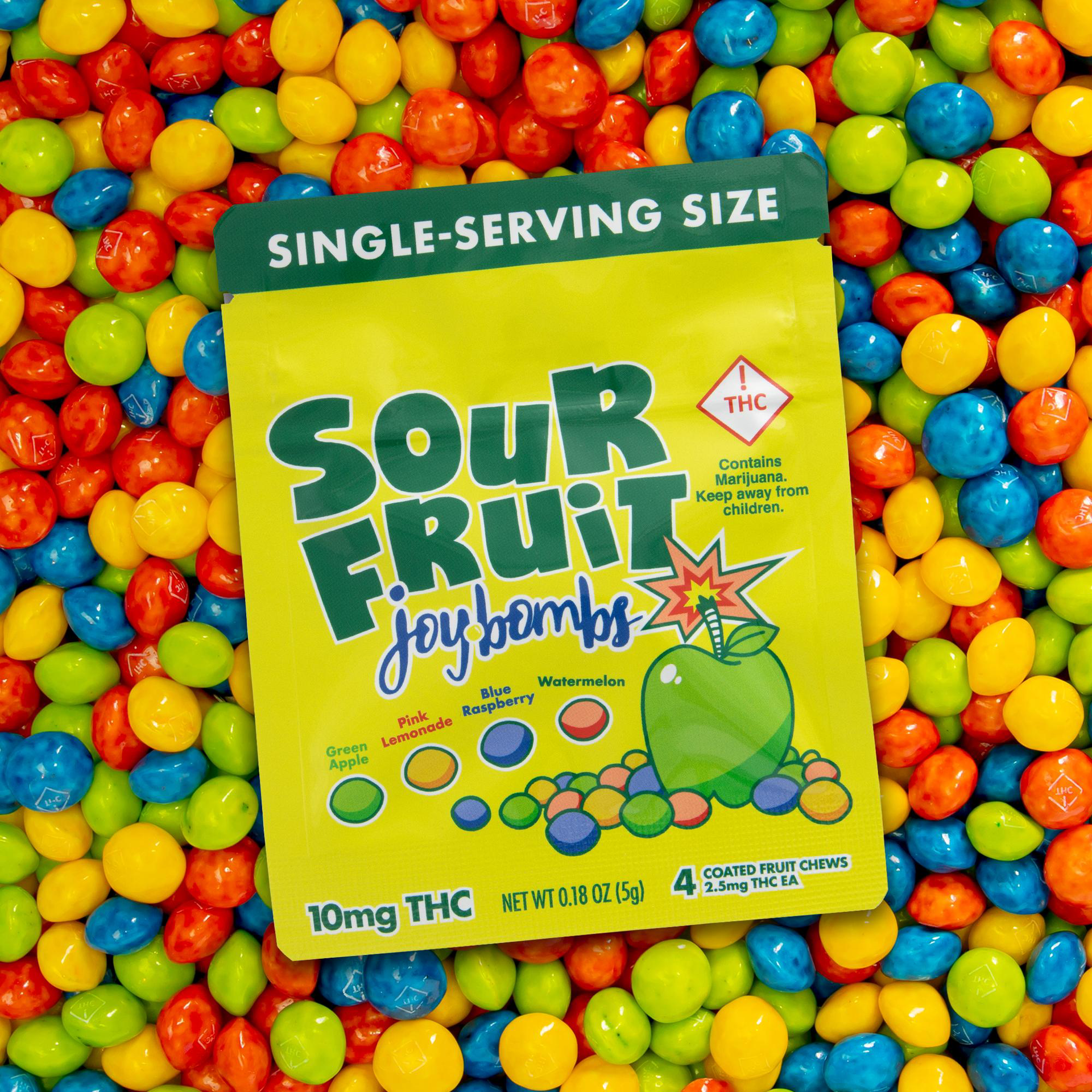 10mg Joy Bombs | Joyibles - | Sour Fruit