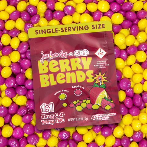 10mg Joy Bombs | Joyibles - | 1:1 CBD:THC Berry Blends