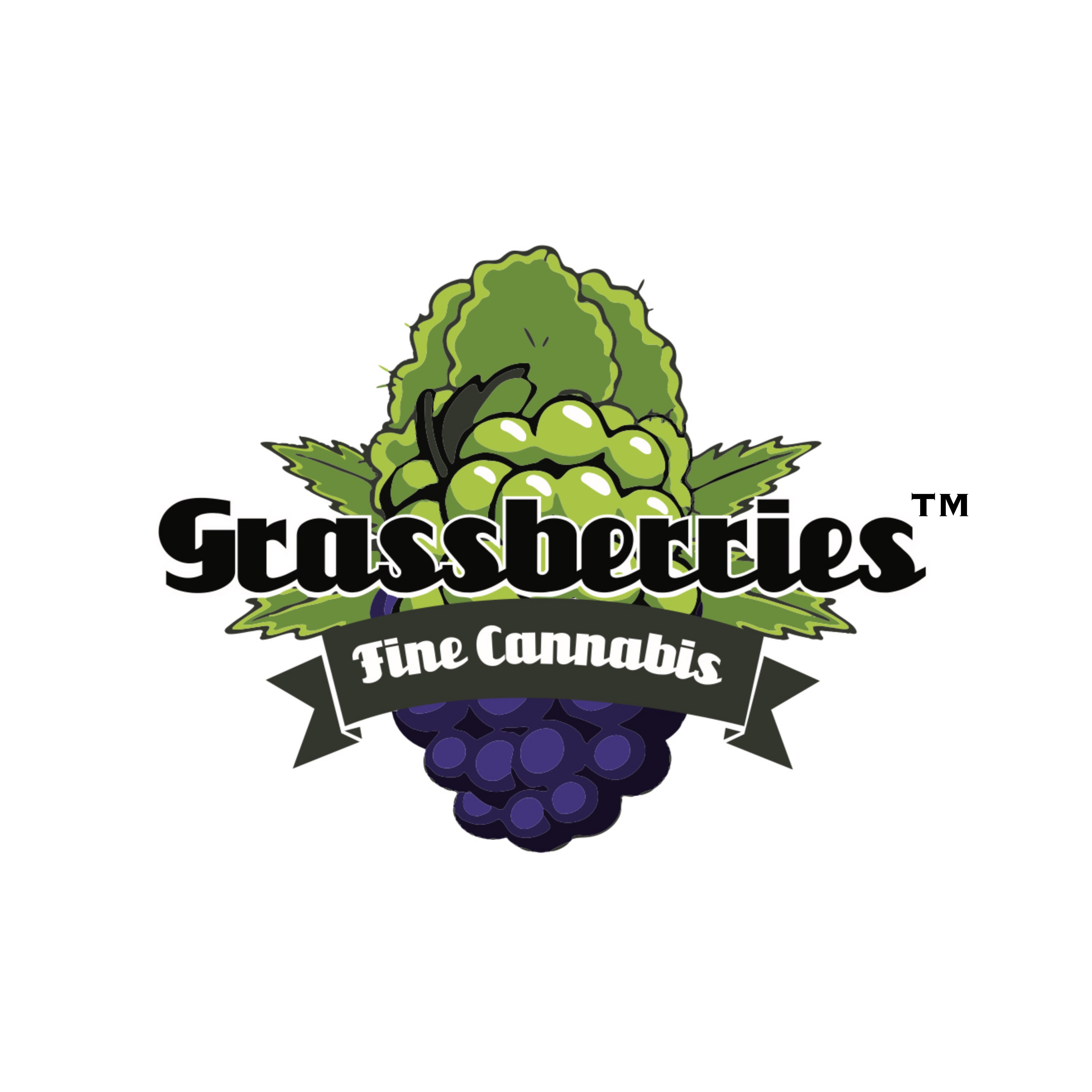Grassberries Dispensary's store logo.