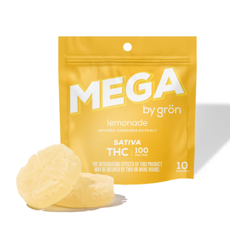 Gron Mega - 100mg 1pk - Lemonade