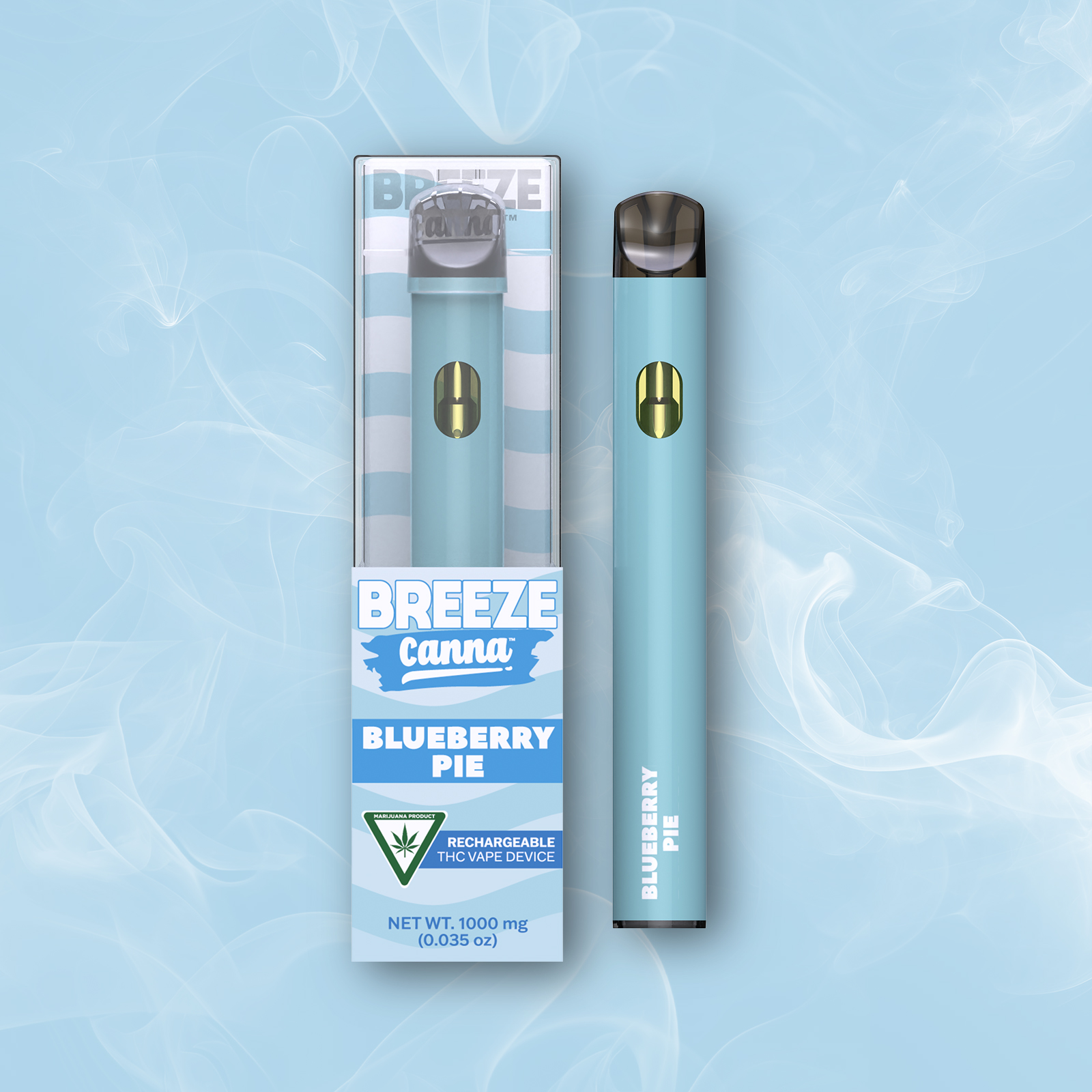 Breeze Canna - Blueberry Pie Disposable 1g