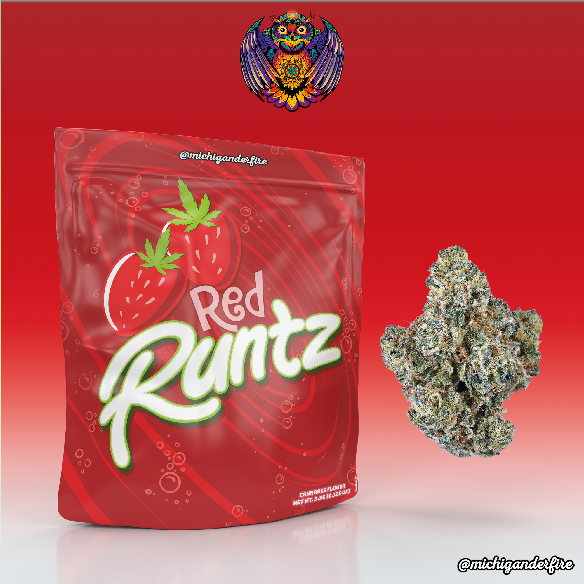 Michigander Fire - Red Runtz 3.5g
