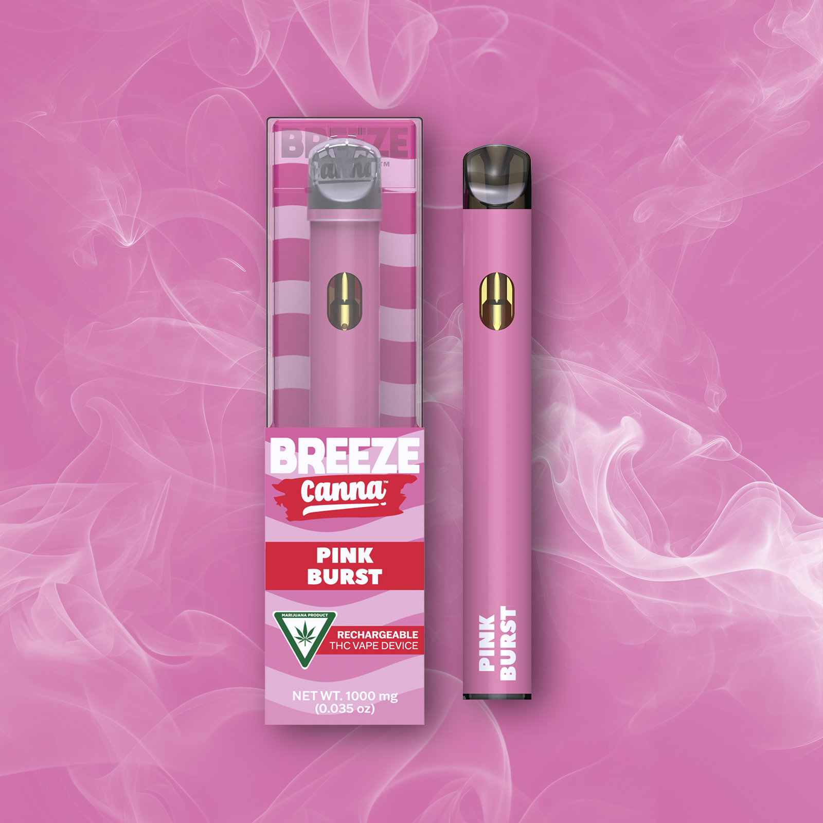 Breeze Canna - Pink Burst Disposable 1g