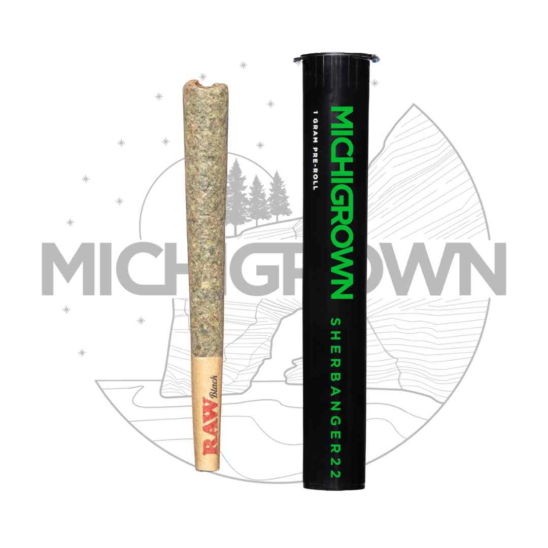 Michigrown - Sherbanger 22 Pre-Roll 1g