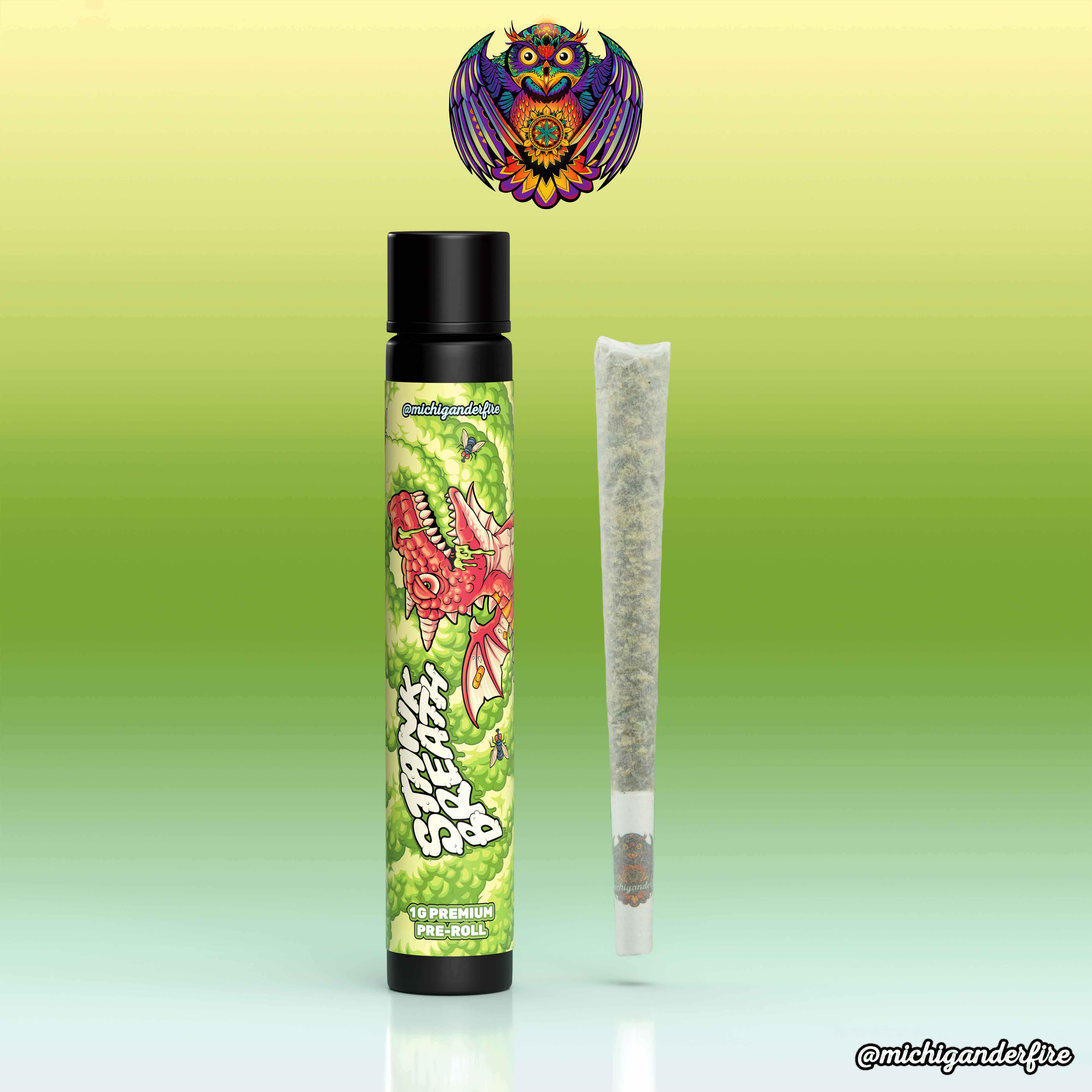 Michigander Fire - Stank Breath Pre-Roll 1g