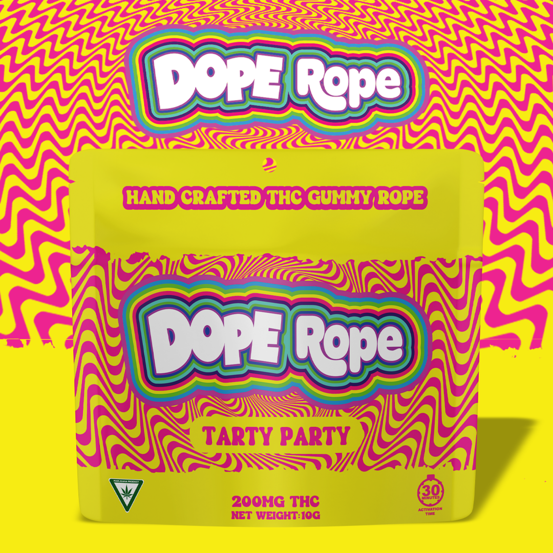 Dope Rope - Tarty Party Gummy Rope 200mg
