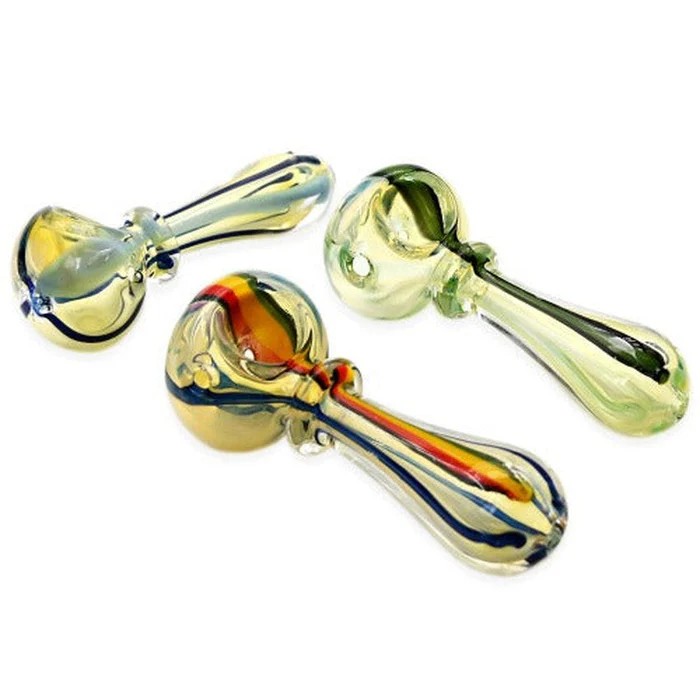 4" Multicolor Hand Pipe - Assorted Colors