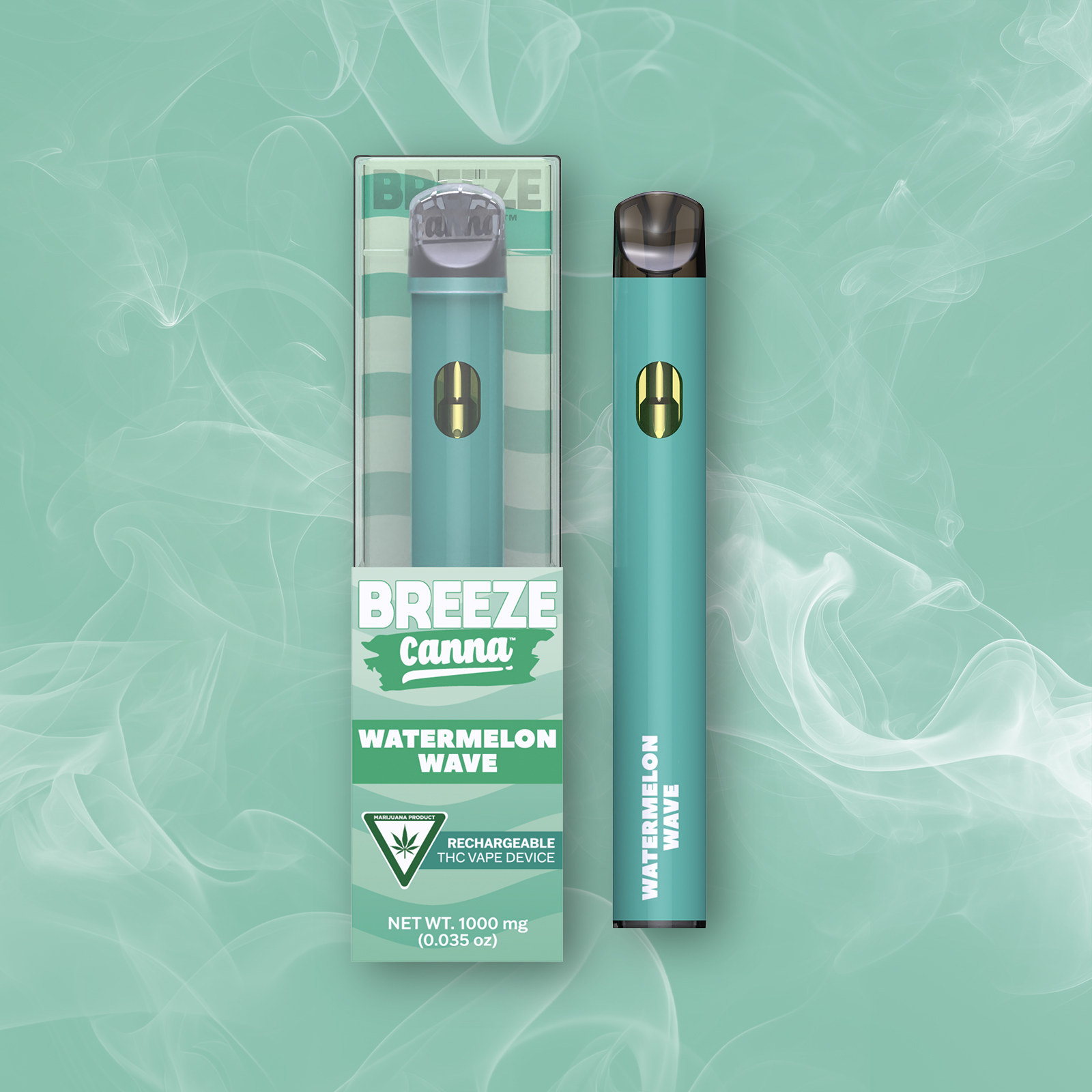 Breeze Canna - Watermelon Wave Disposable 1g