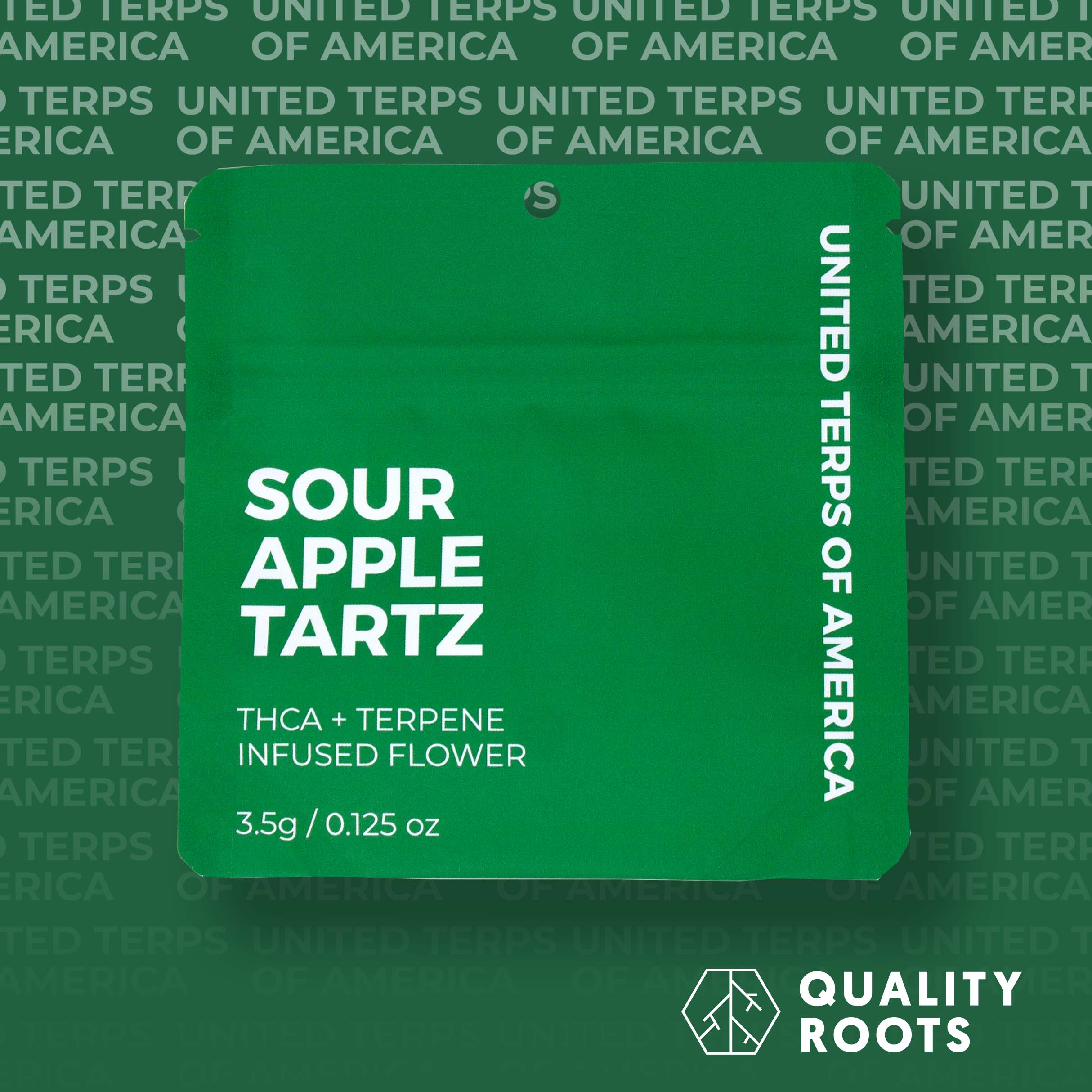 United Terps of America - Sour Apple Tartz Infused Flower 3.5g