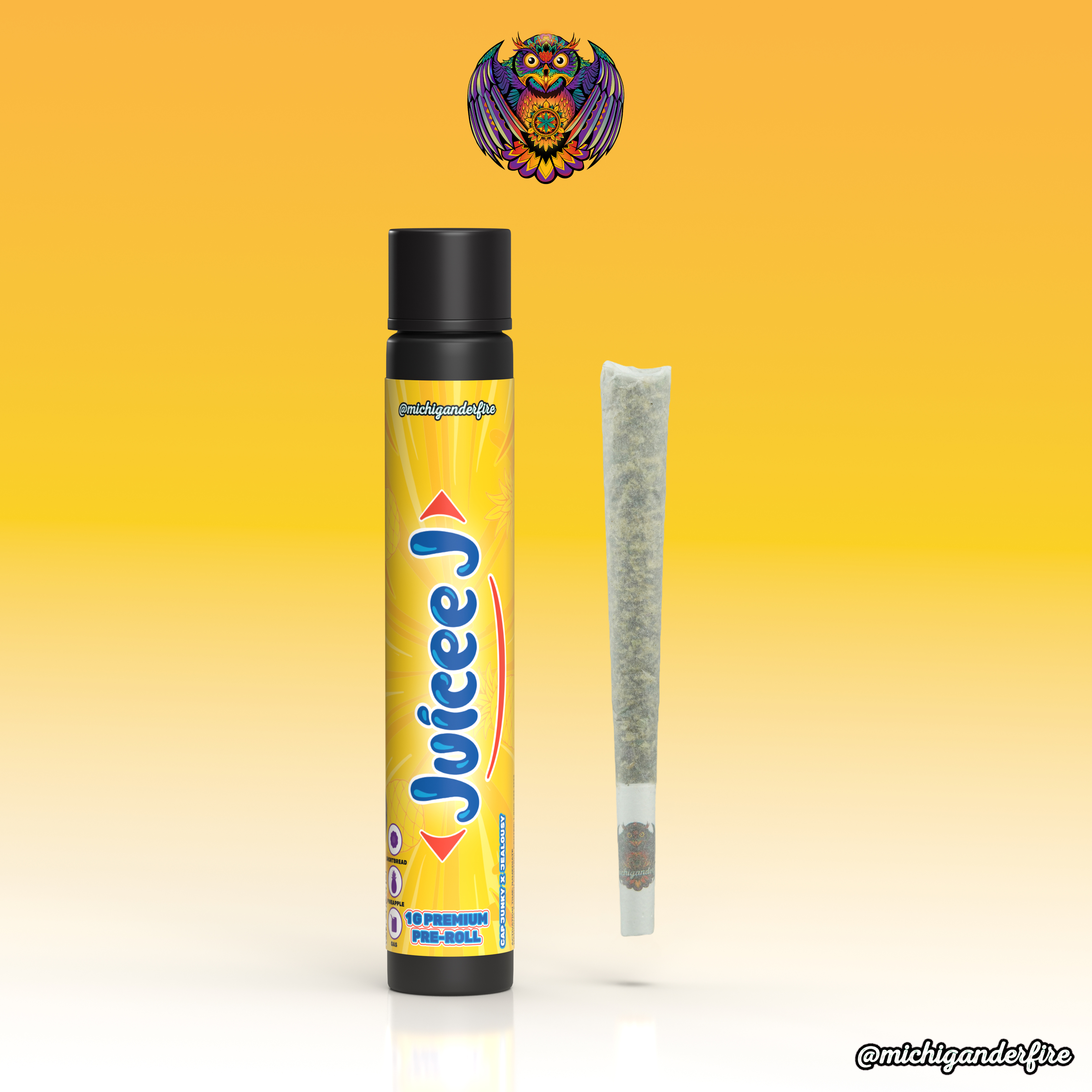 Michigander Fire - Juicee J Pre-Roll 1g