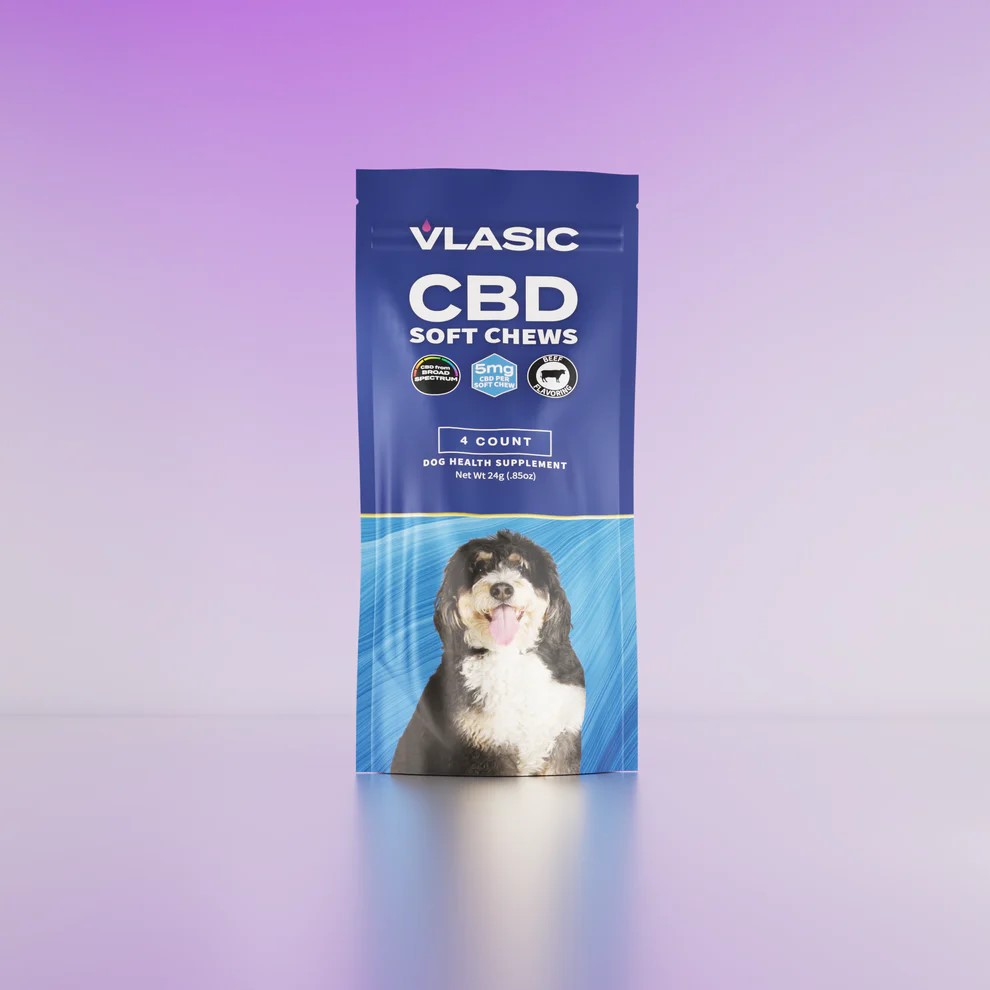 Vlasic Labs - Mini CBD Dog Chews Beef 20mg