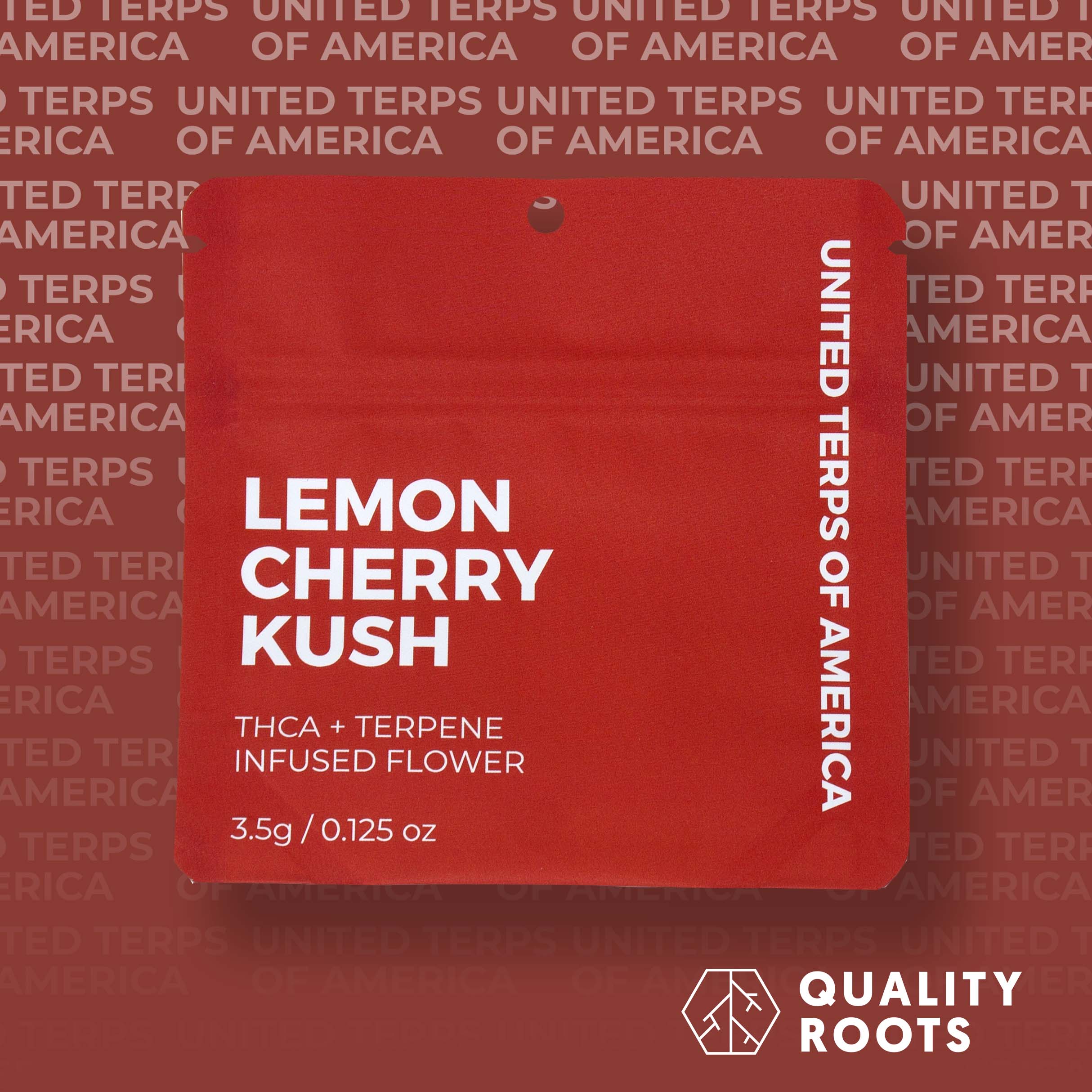 United Terps of America - Lemon Cherry Kush Infused Flower 3.5g