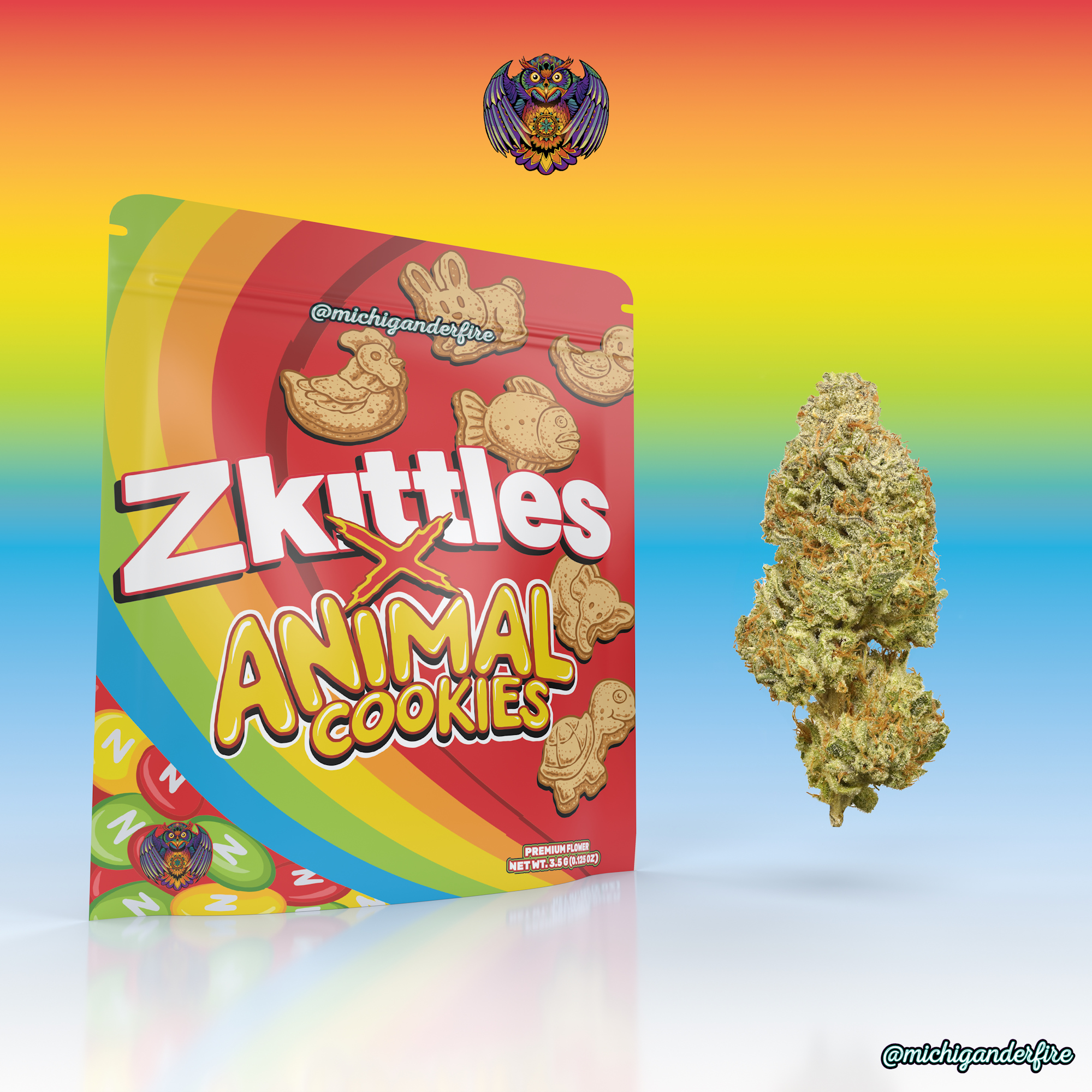 Michigander Fire - Zkittlez x Animal Cookies 3.5g