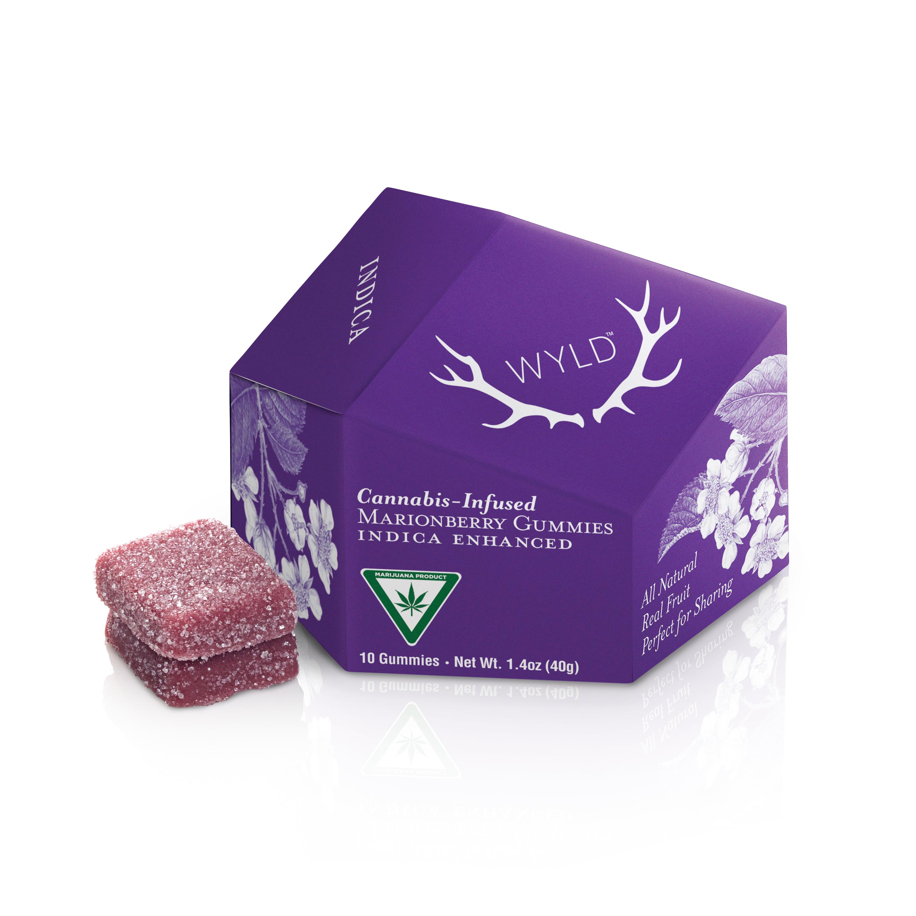 WYLD - Marionberry Indica Gummies 200mg