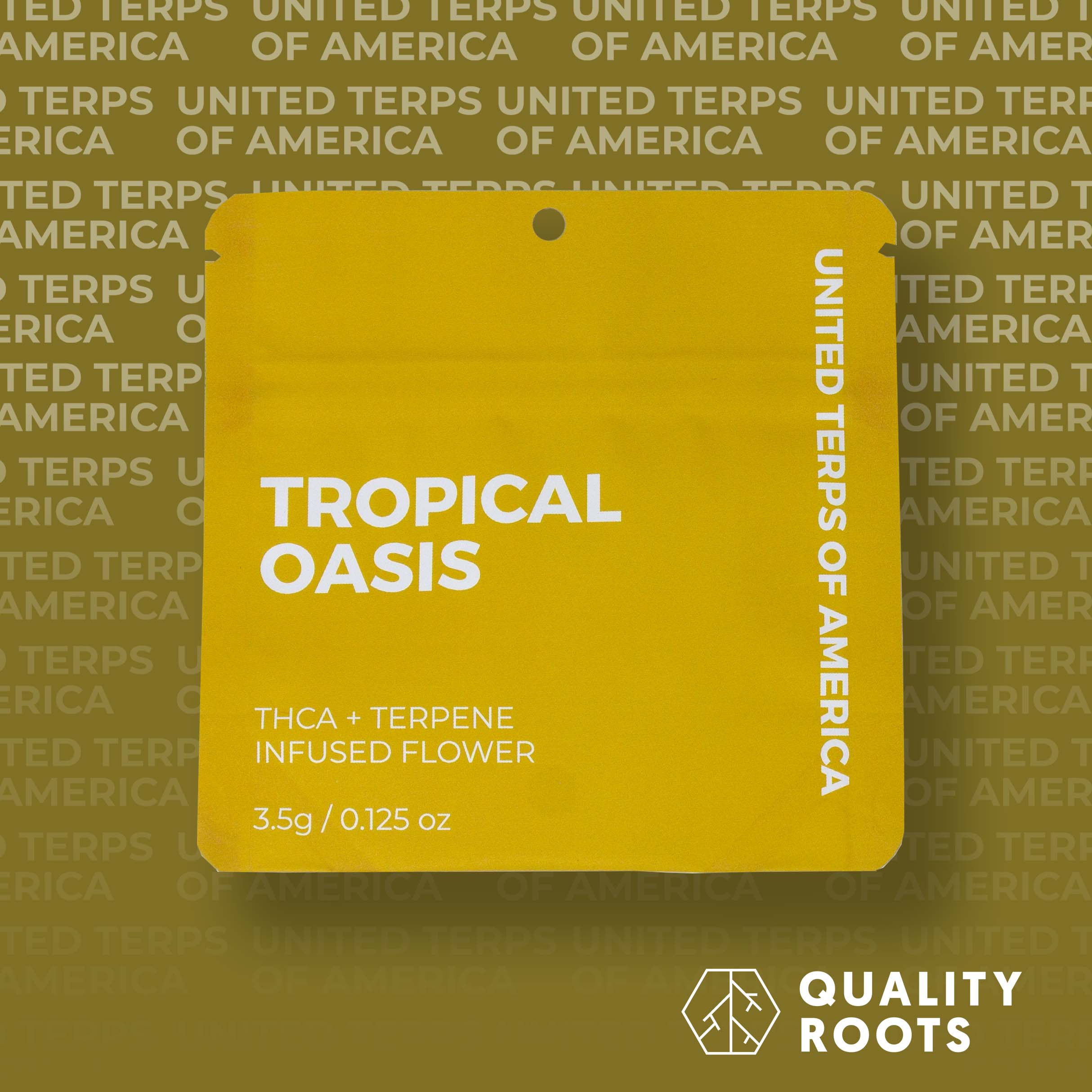 United Terps of America - Tropical Oasis Infused Flower 3.5g