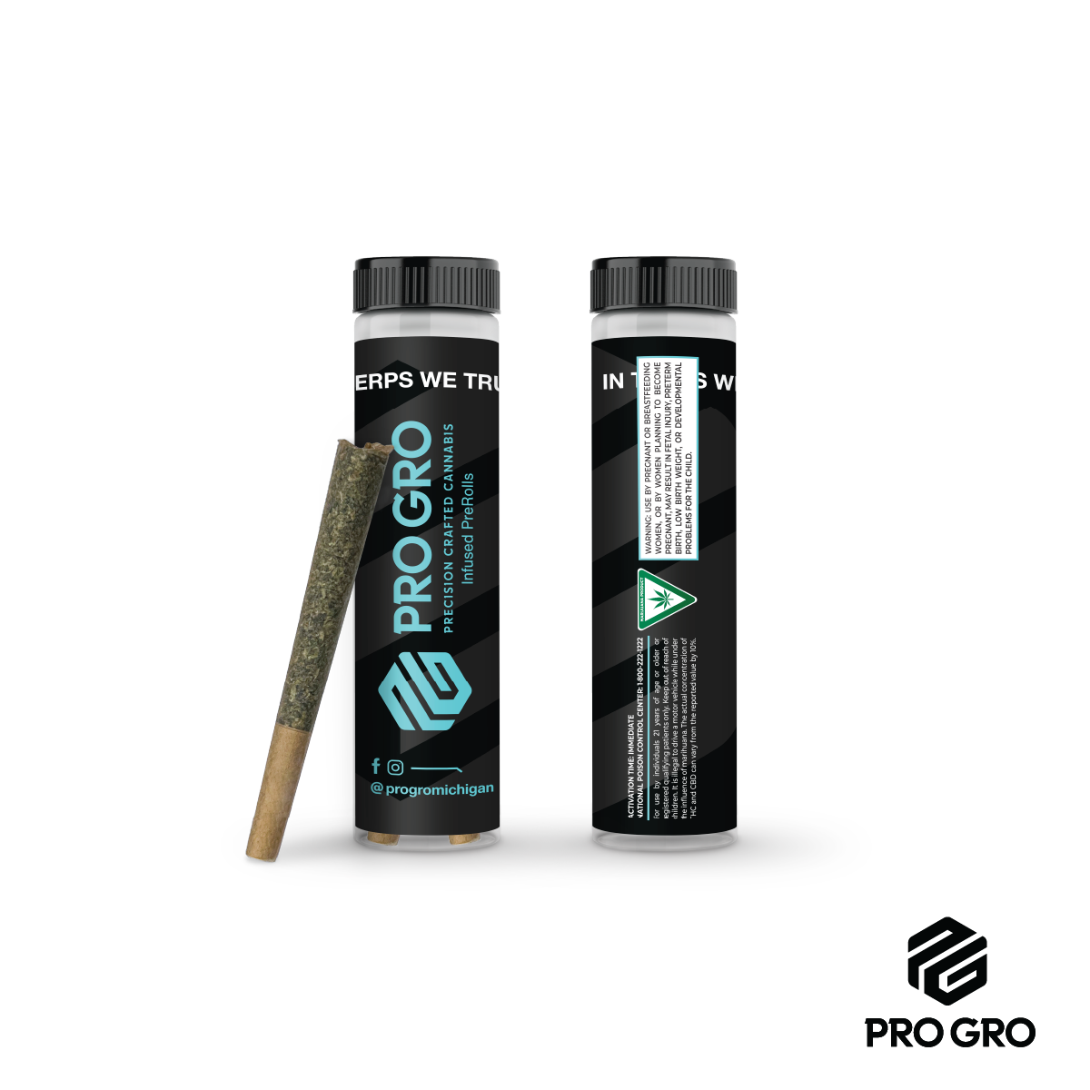 ProGro - Pure Runtz Hash Infused Pre-Roll 3pk