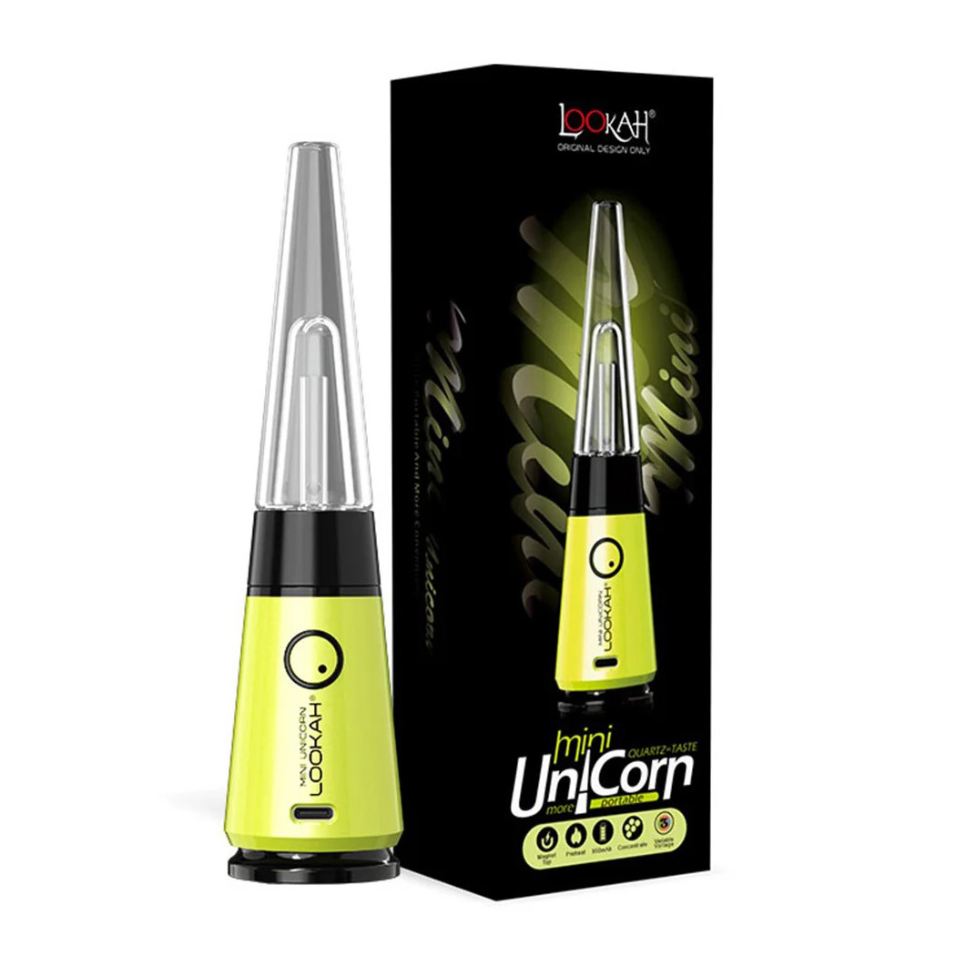 Lookah Mini Unicorn - Neon Green